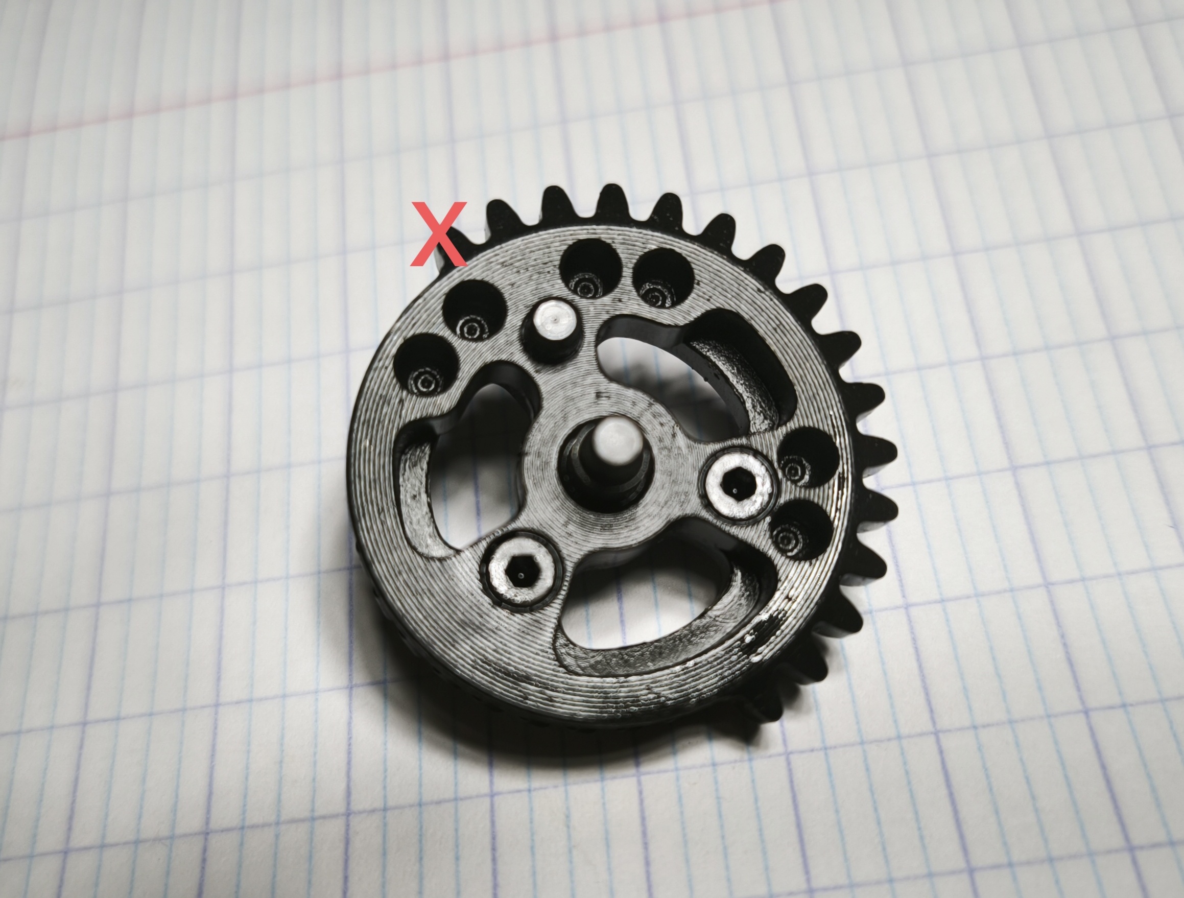Short Stroke d'une dent côté Pick-Up sur engrenages SHS 18:1