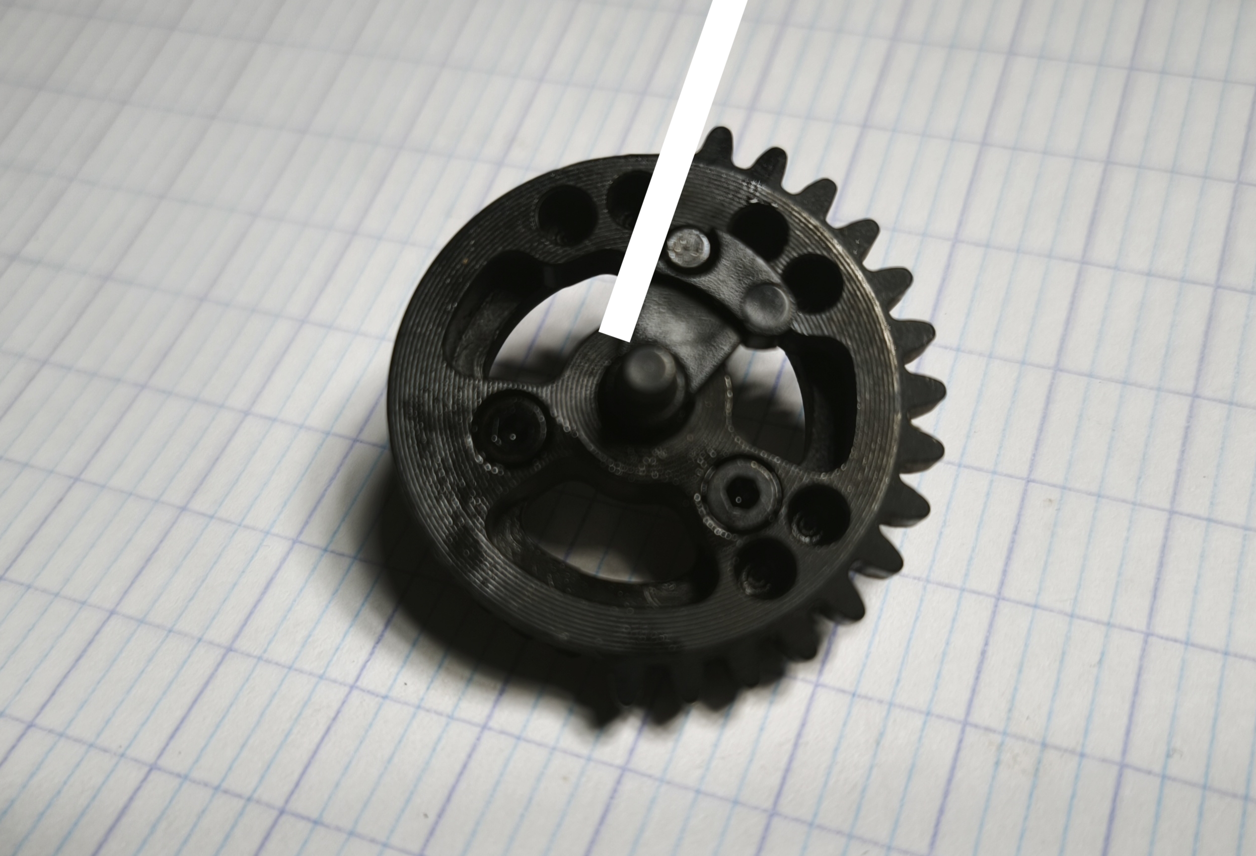 Installation du Delayer et alignement avec le début de l'accroche