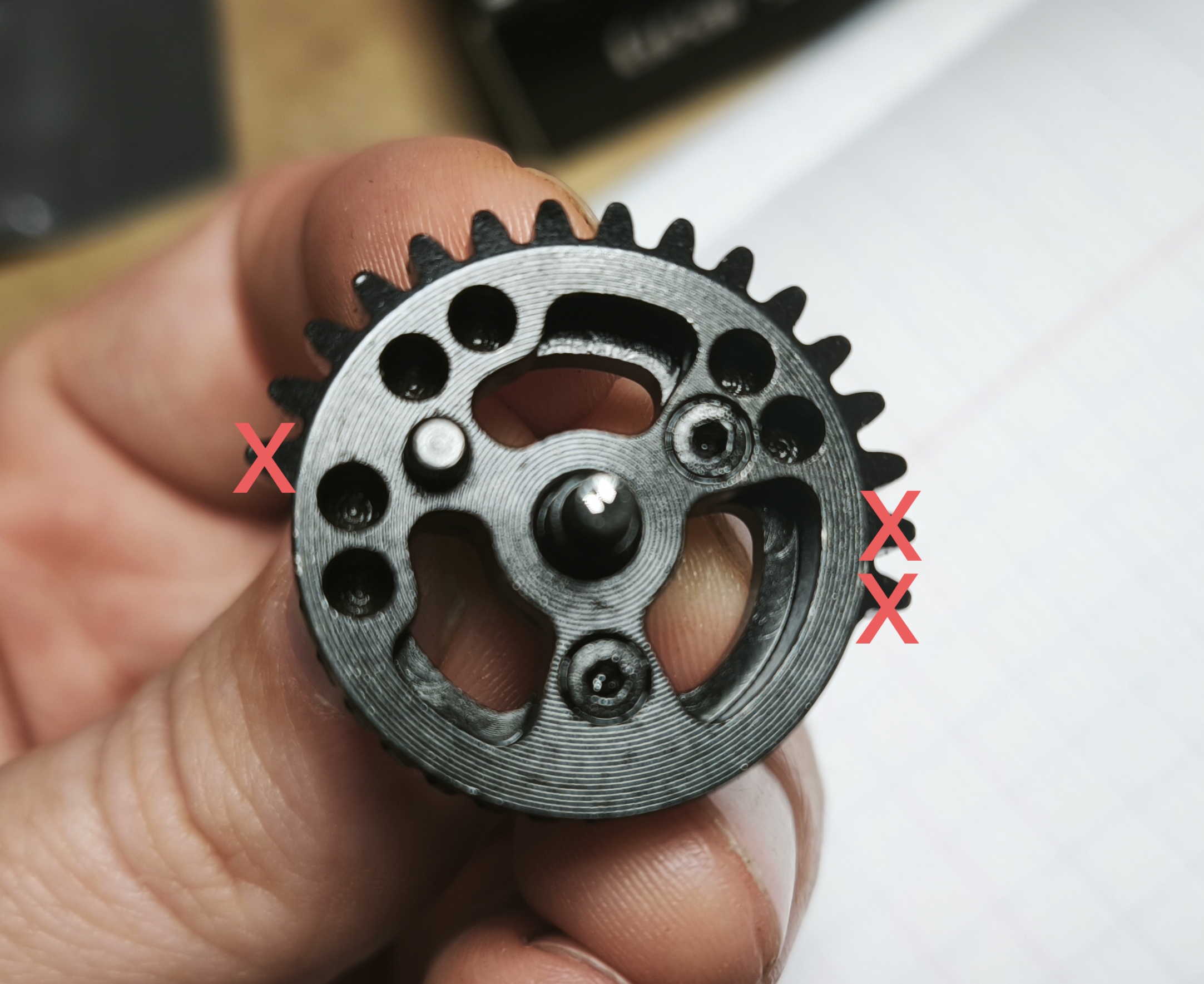 Short Stroke 1 dent Pick-Up et 2 dents Release sur engrenages SHS 16:1